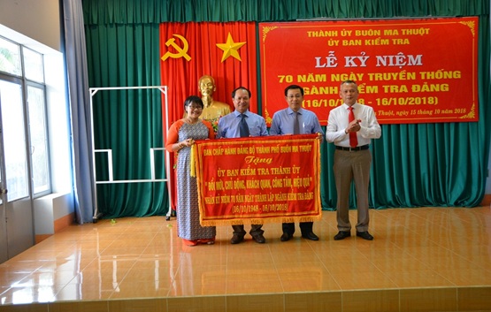 Thành phố Buôn Ma Thuột long trọng tổ chức Lễ kỷ niệm 70 năm Ngày truyền thống ngành Kiểm tra Đảng