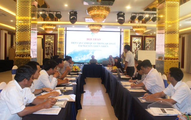 Hội thảo tiếp cận cảnh quan trong quản lý tài nguyên thiên nhiên