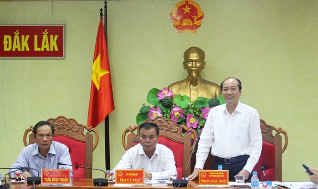 UBND tỉnh làm việc với Tập đoàn Cao su Việt Nam