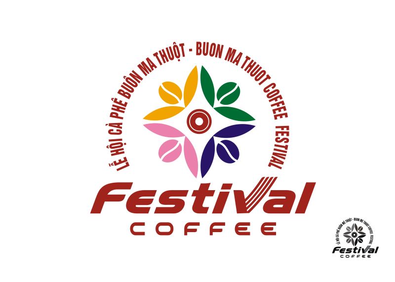 6 mẫu biểu trưng xuất sắc nhất được lựa chọn tại Cuộc thi thiết kế biểu trưng Lễ hội Cà phê Buôn Ma Thuột