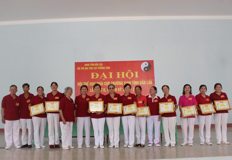 Đại hội Hội Thể dục Thái cực trường sinh tỉnh Đắk Lắk lần thứ II nhiệm kỳ 2018-2023