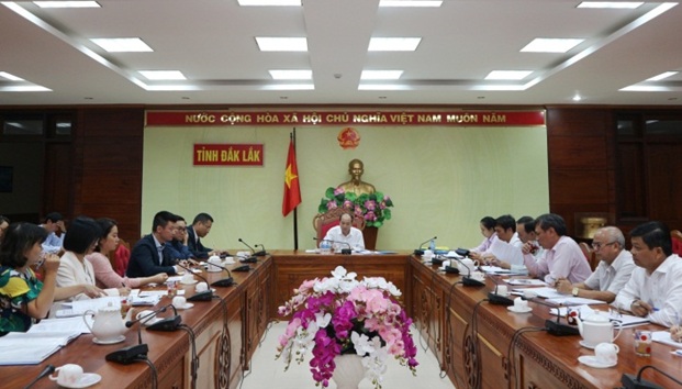 UBND tỉnh làm việc với Công ty cổ phần bất động sản Việt - Nhật