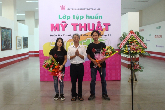 Khai mạc lớp tập huấn Mỹ thuật năm 2018