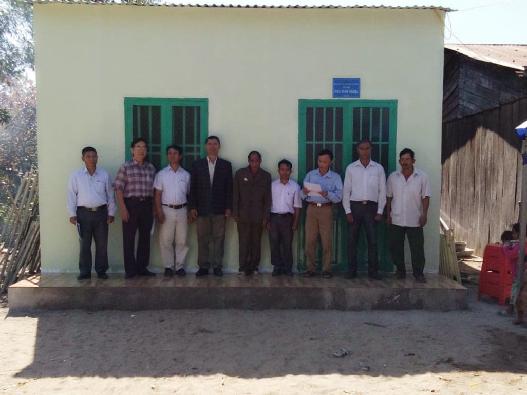 Hội CCB huyện trao tặng nhà “Nghĩa tình đồng đội” cho hội viên có hoàn cảnh khó khăn về nhà ở tại xã Krông Nô