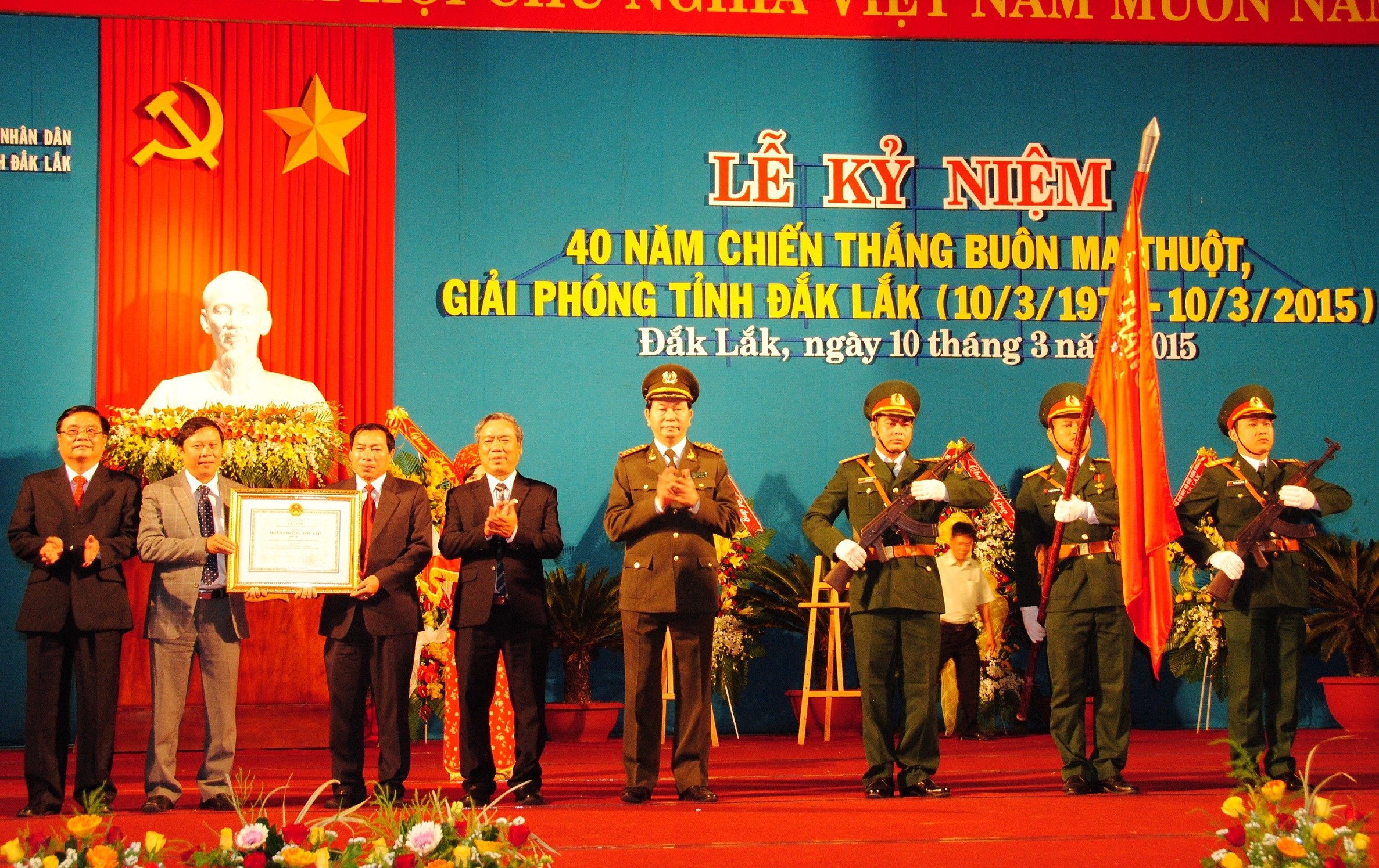 Kỷ niệm 45 năm Chiến thắng Buôn Ma Thuột, giải phóng tỉnh Đắk Lắk.