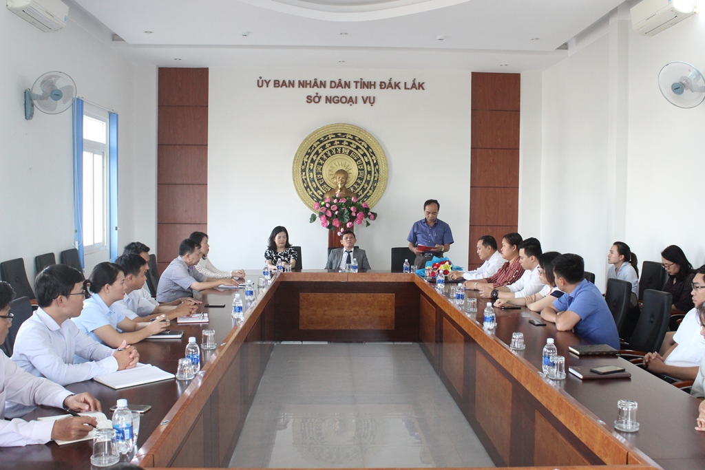 Công bố quyết định bổ nhiệm Phó Giám đốc Sở Ngoại vụ