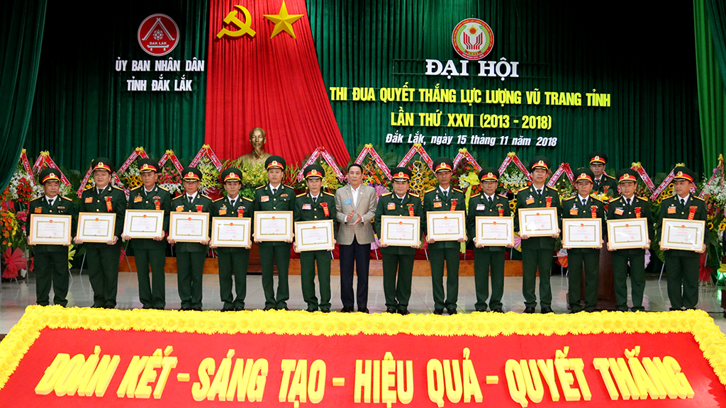 Đại hội Thi đua Quyết thắng Lực lượng vũ trang tỉnh lần thứ XXVI (2013 - 2018)