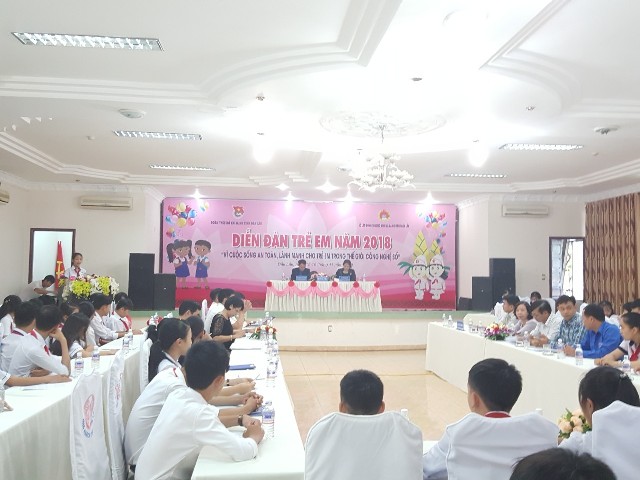 Diễn đàn trẻ em năm 2018