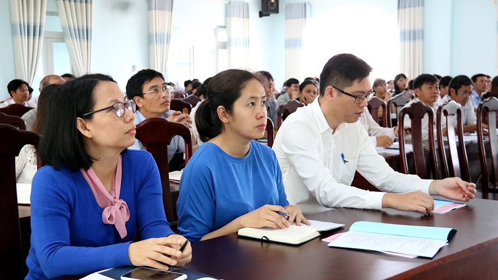 Sở Tư pháp: Tập huấn công tác đánh giá tác động của chính sách trong xây dựng văn bản quy phạm pháp luật