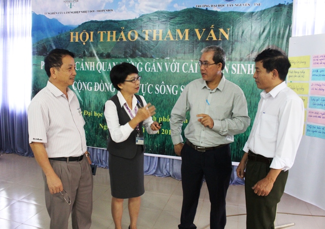 Hội thảo tham vấn phục hồi cảnh quan rừng gắn với cải thiện sinh kế cộng đồng lưu vực sông Sêrêpốk