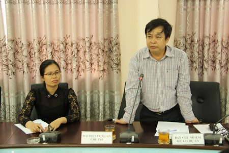 PGS, TS. Đặng Khắc Ánh – Chủ nhiệm đề tài, báo cáo thuyết minh đề tài