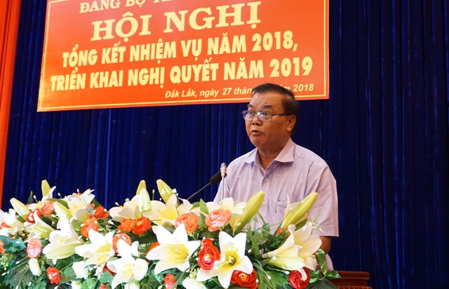Ban Thường vụ Tỉnh ủy triển khai Nghị quyết năm 2019 và bầu bổ sung các chức danh