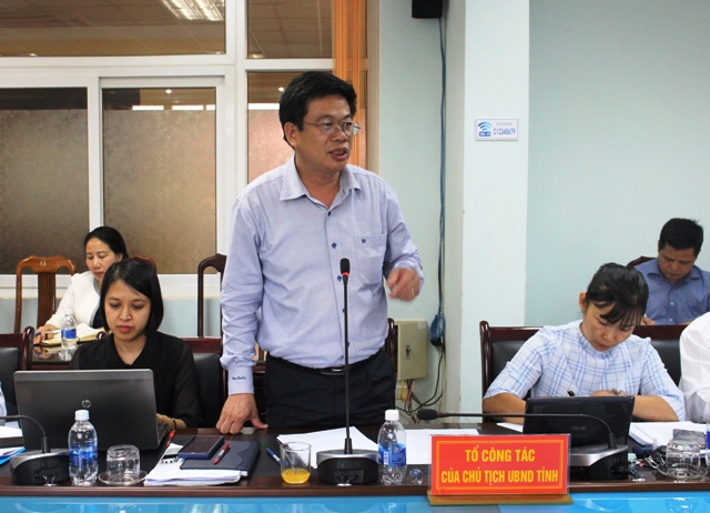 Tổ công tác của Chủ tịch UBND tỉnh kiểm tra tại UBND thành phố Buôn Ma Thuột