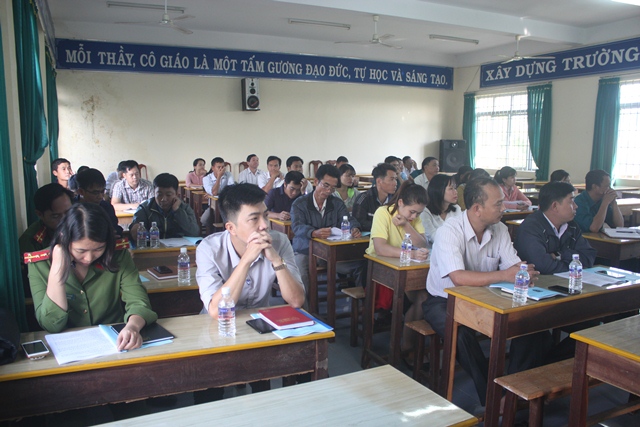 Huyện Buôn Đôn: Tập huấn công tác xử lý vi phạm hành chính năm 2018