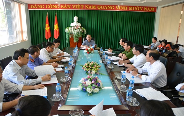 Thường trực Thành ủy Buôn Ma Thuột tổ chức Hội nghị giao ban Khối nội chính tháng 11 và triển khai nhiệm vụ tháng 12 năm 2018