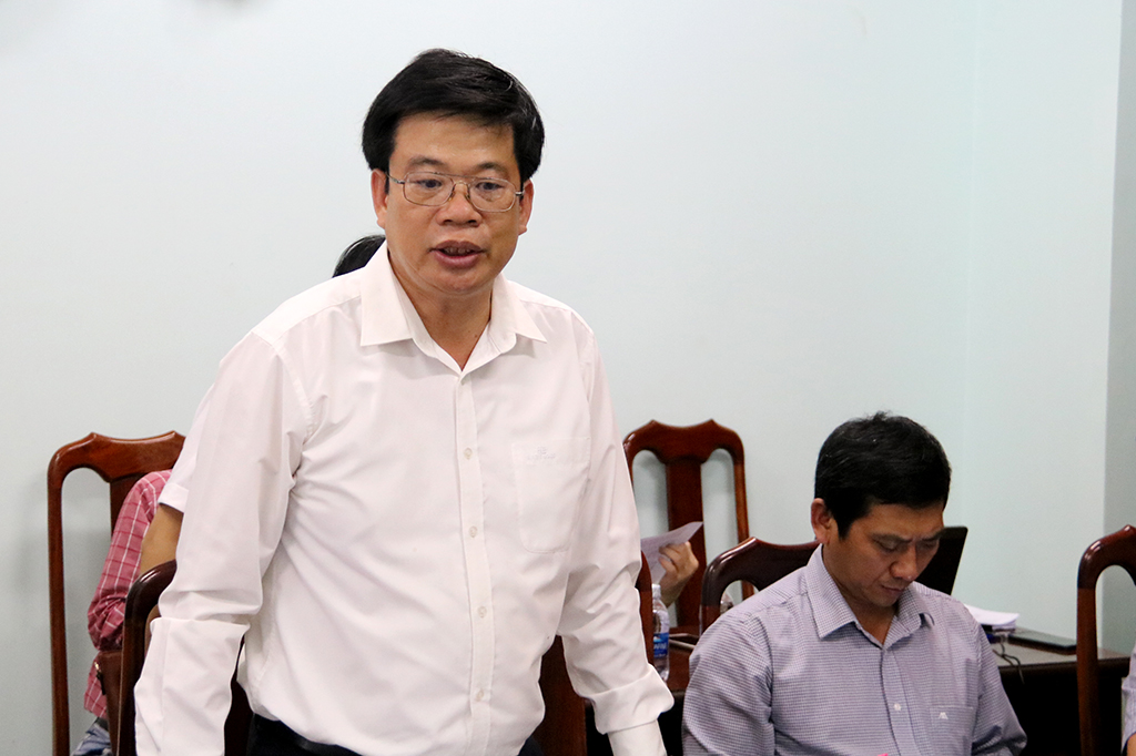 Tổ công tác của Chủ tịch UBND tỉnh kiểm tra tại Sở Thông tin và Truyền thông