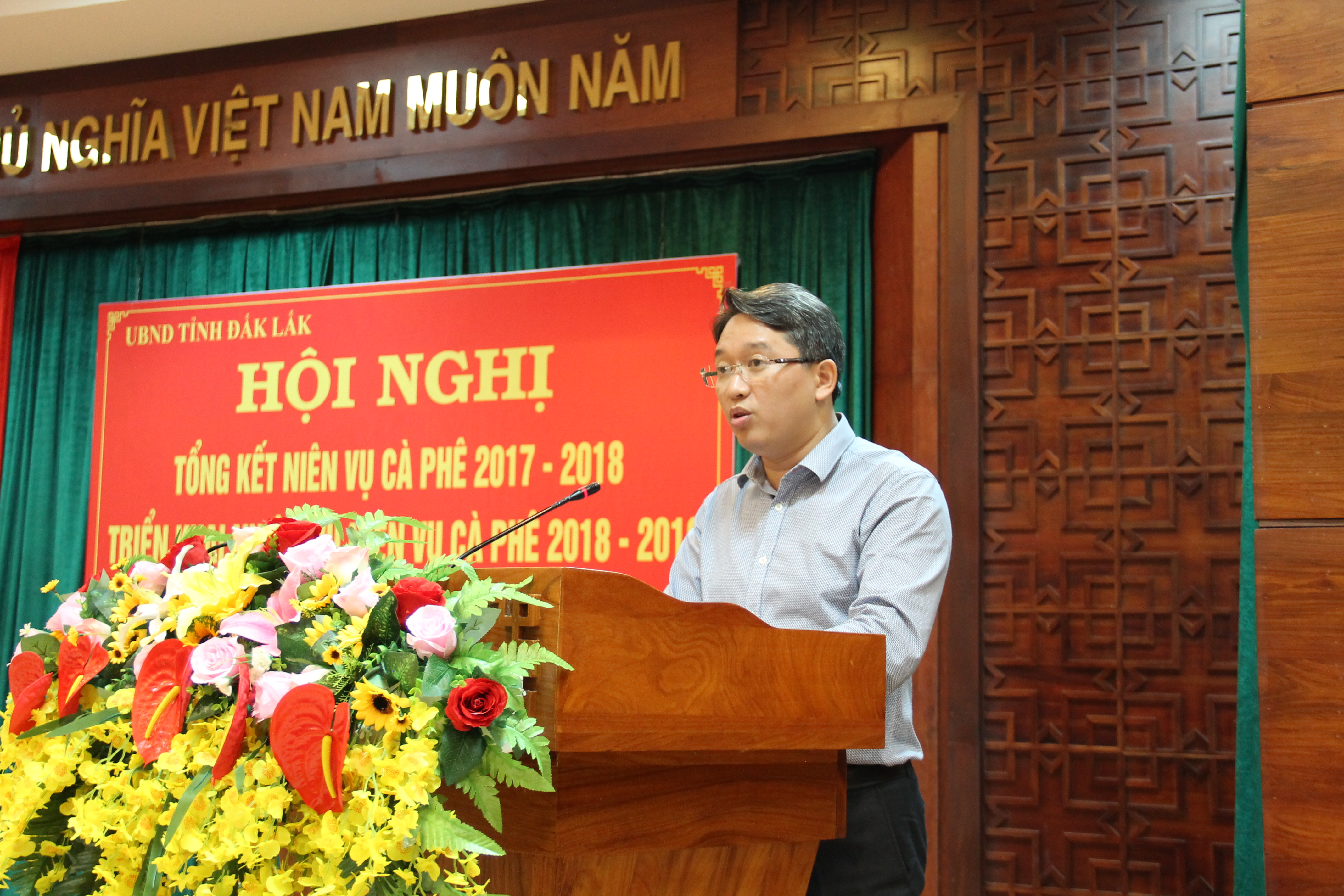 Báo cáo tổng kết niên vụ cà phê 2017-2018 và triển khai kế hoạch niên vụ 2018-2019