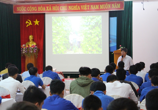 Tập huấn chuyển giao khoa học và công nghệ cho 100 cán bộ, đoàn viên, thanh niên