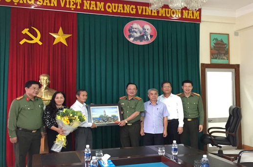 Thượng tướng Nguyễn Văn Thành thăm và làm việc tại BHXH tỉnh Đắk Lắk