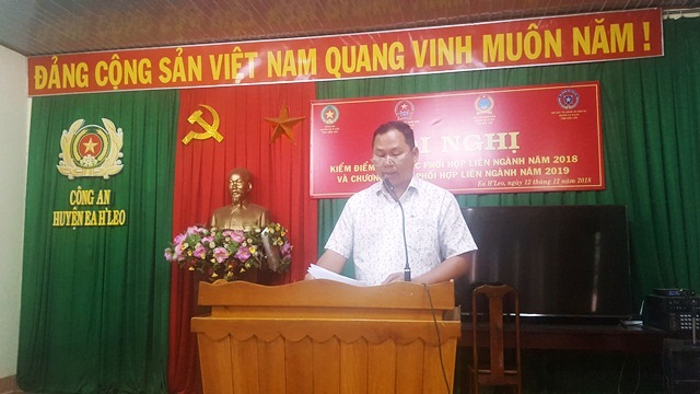 Tổng kết công tác phối hợp liên ngành Công an, Viện kiểm sát, Tòa án và Thi hành án dân sự