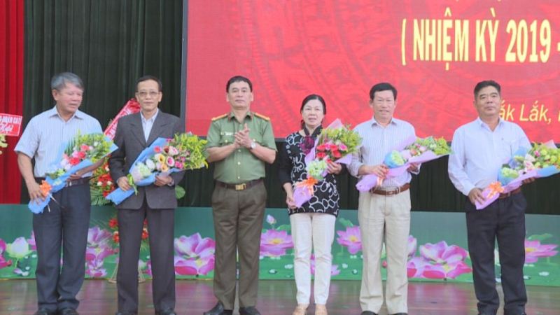 Đại hội Câu lạc bộ hưu trí Công an tỉnh Đắk Lắk