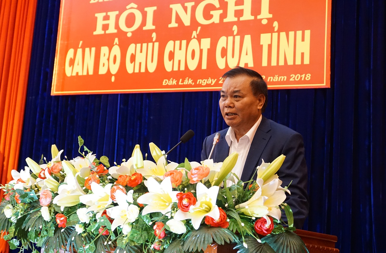 Hội nghị cán bộ chủ chốt của tỉnh