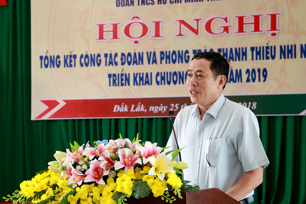 Hội nghị tổng kết công tác Đoàn và phong trào thanh thiếu nhi năm 2018