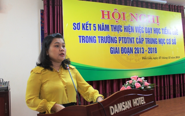 Nâng cao chất lượng dạy học tiếng Êđê trong trường phổ thông dân tộc nội trú cấp THCS