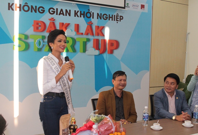 Hoa Hậu H’Hen Niê giao lưu cùng Hội Doanh Nhân trẻ