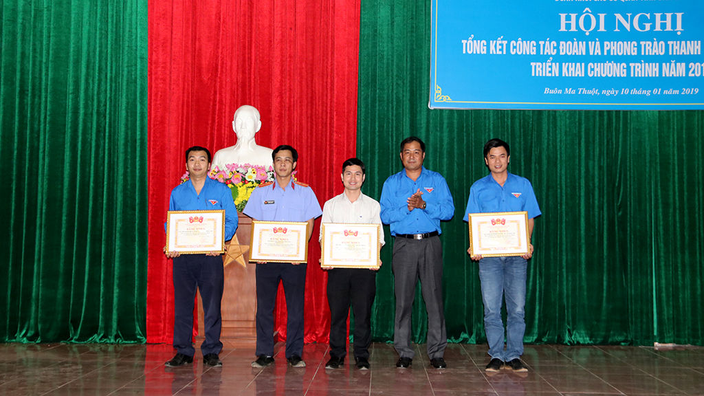 Đoàn khối các cơ quan tỉnh tổng kết công tác Đoàn và phong trào thanh niên năm 2018