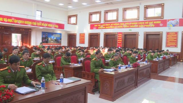 Cơ quan cảnh sát điều tra Công an tỉnh Đắk Lắk tổng kết công tác năm 2018