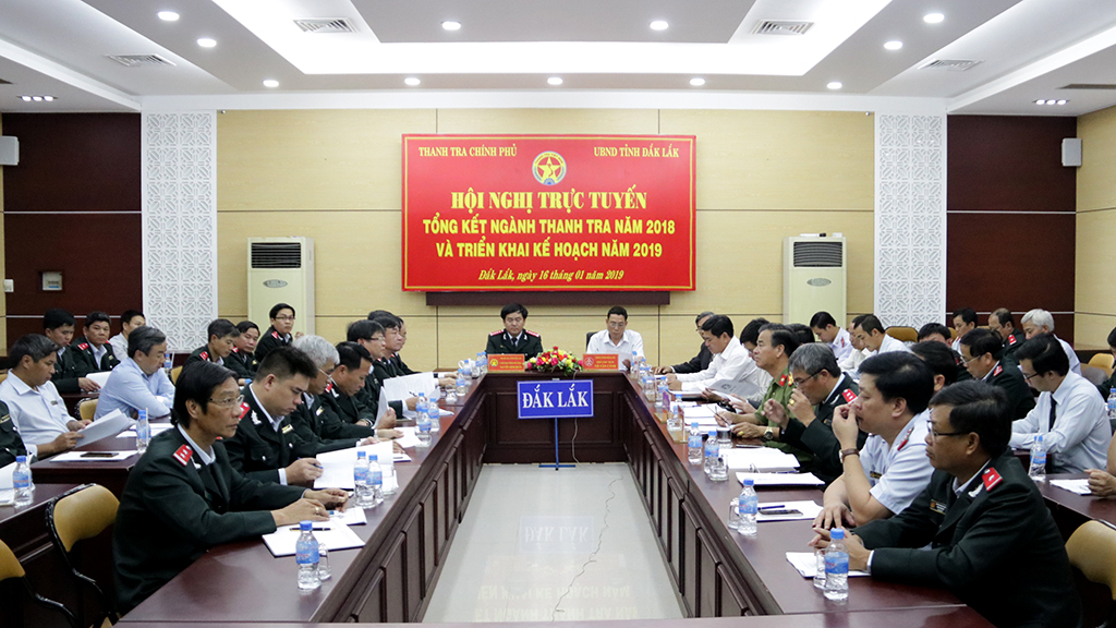 Ngành Thanh tra tổng kết công tác năm 2018