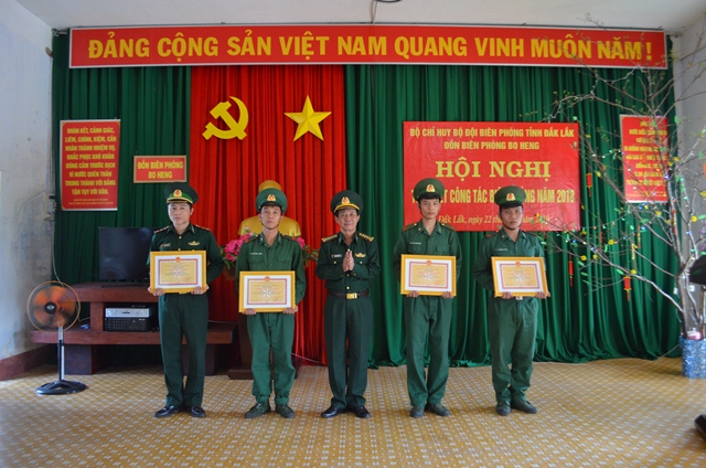 Các đơn vị trong Bộ đội Biên phòng triển khai công tác biên phòng năm 2019