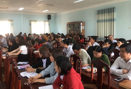 Hội nghị học tập, quán triệt Nghị quyết Trung ương 8 khóa XII và chuyên đề về tư tưởng, đạo đức, phong cách Hồ Chí Minh