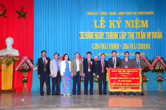 Thị trấn M’Đrắk tổ chức Lễ kỷ niệm 30 năm ngày thành lập (26/01/1989 – 26/01/2019).