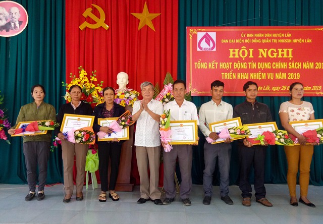 Ngân hàng chính sách xã hội huyện Lắk triển khai nhiệm vụ năm 2019
