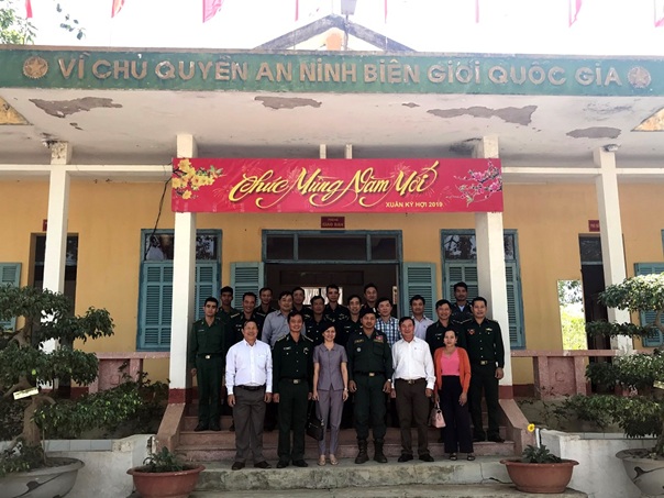 Lãnh đạo thành phố Buôn Ma Thuột thăm và chúc Tết Đồn Biên phòng Boo Heng, đơn vị kết nghĩa với Thành phố.