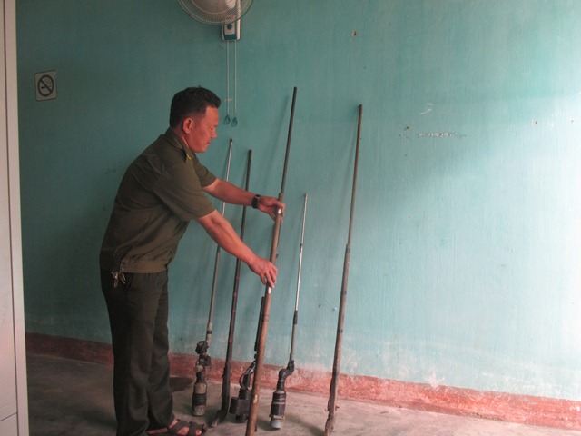 Công an xã Hòa Phong mở đợt ra quân cao điểm trấn áp tội phạm