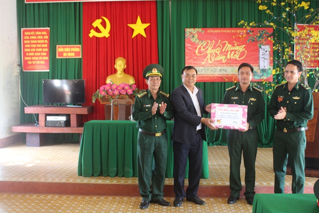 Bí thư Tỉnh ủy thăm và chúc Tết các Đồn Biên phòng