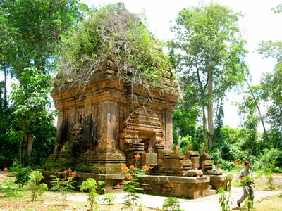 Tháp Yang Prong- tháp chăm duy nhất tại Tây Nguyên
