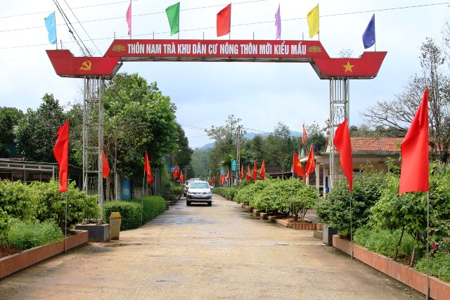 Triển khai xây dựng mô hình khu dân cư nông thôn mới kiểu mẫu, vườn mẫu giai đoạn 2019 – 2020 trên địa bàn tỉnh