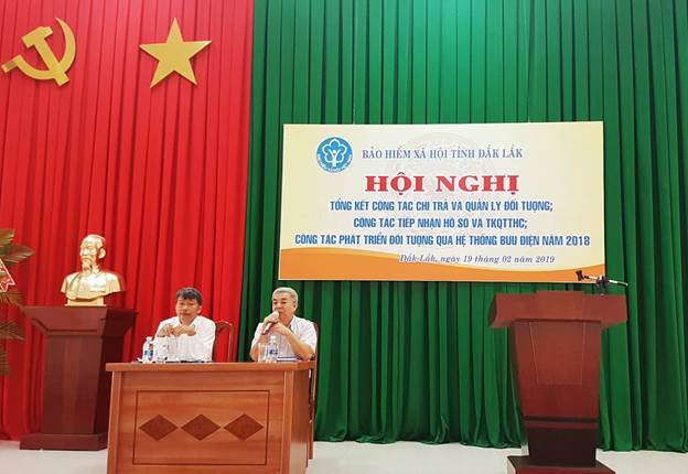 BHXH tỉnh Đắk Lắk và Bưu điện tỉnh triển khai công tác phối hợp năm 2019