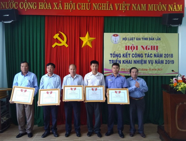 Hội Luật gia tỉnh triển khai nhiệm vụ năm 2019