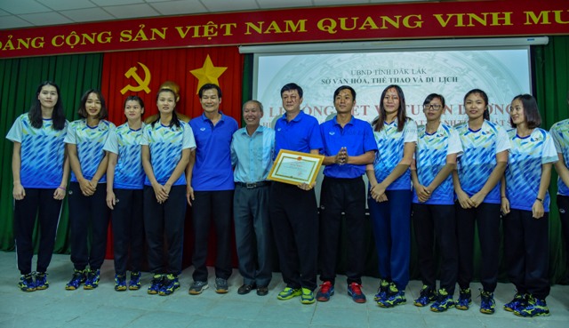 Lễ tuyên dương các vận động viên đạt thành tích xuất sắc tại Đại hội Thể thao toàn quốc lần thứ VIII năm 2018