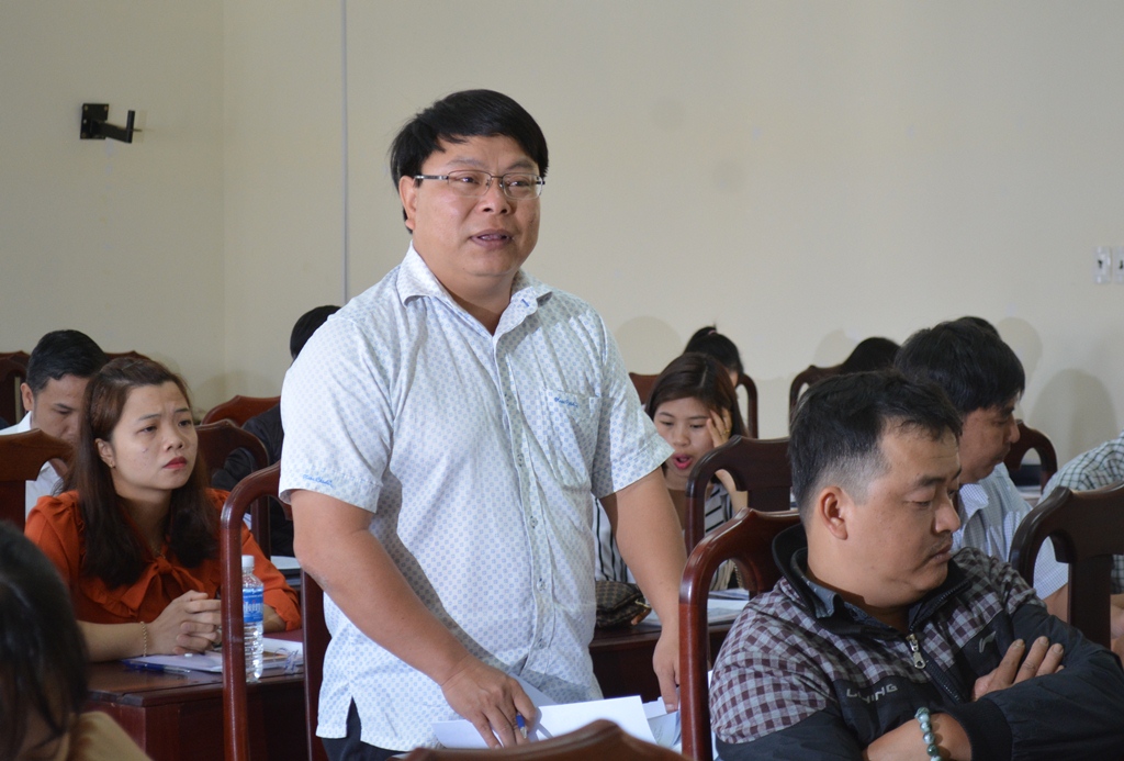 Tập huấn hướng dẫn điều tra xã hội học xác định Chỉ số cải cách hành chính năm 2018