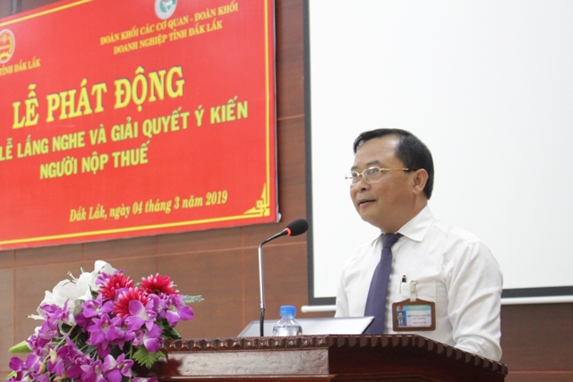 Lễ phát động “Tuần lễ lắng nghe và giải quyết ý kiến người nộp thuế”