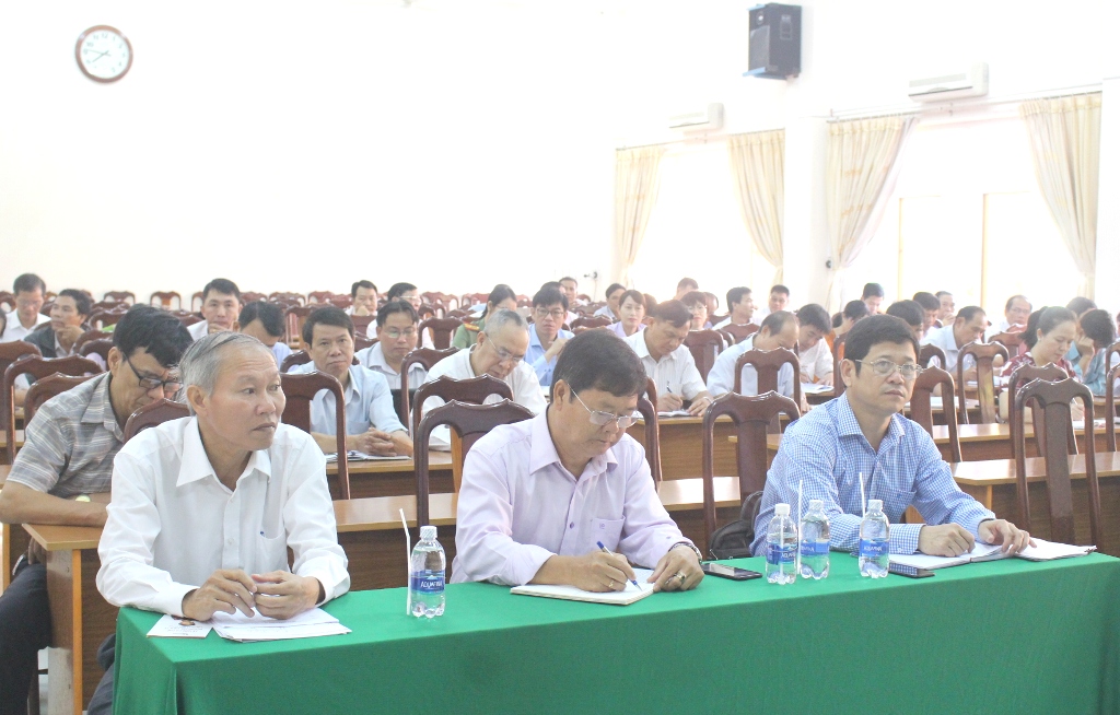 Hội nghị báo cáo viên Tỉnh ủy định kỳ tháng 3/2019