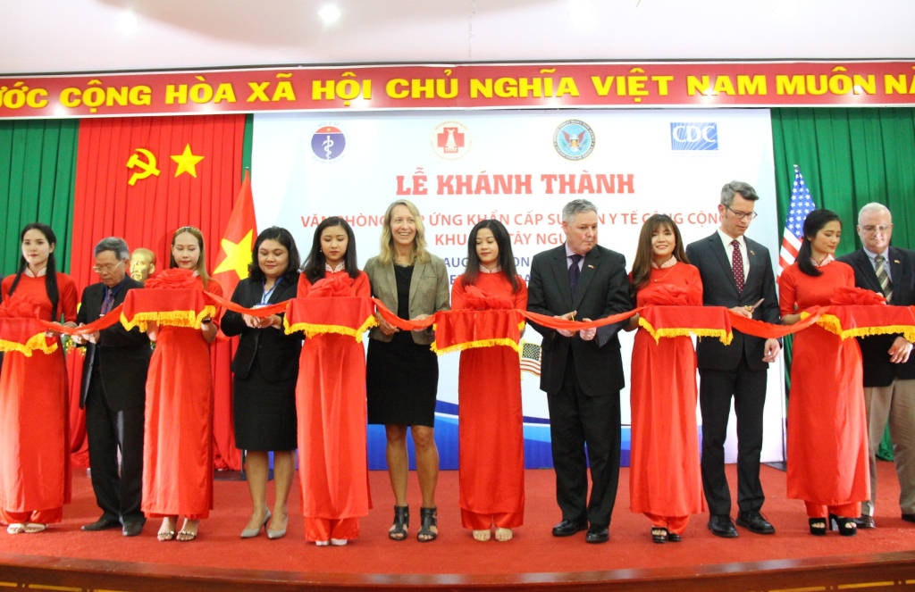 Khánh thành Văn phòng đáp ứng khẩn cấp sự kiện y tế công cộng khu vực Tây Nguyên