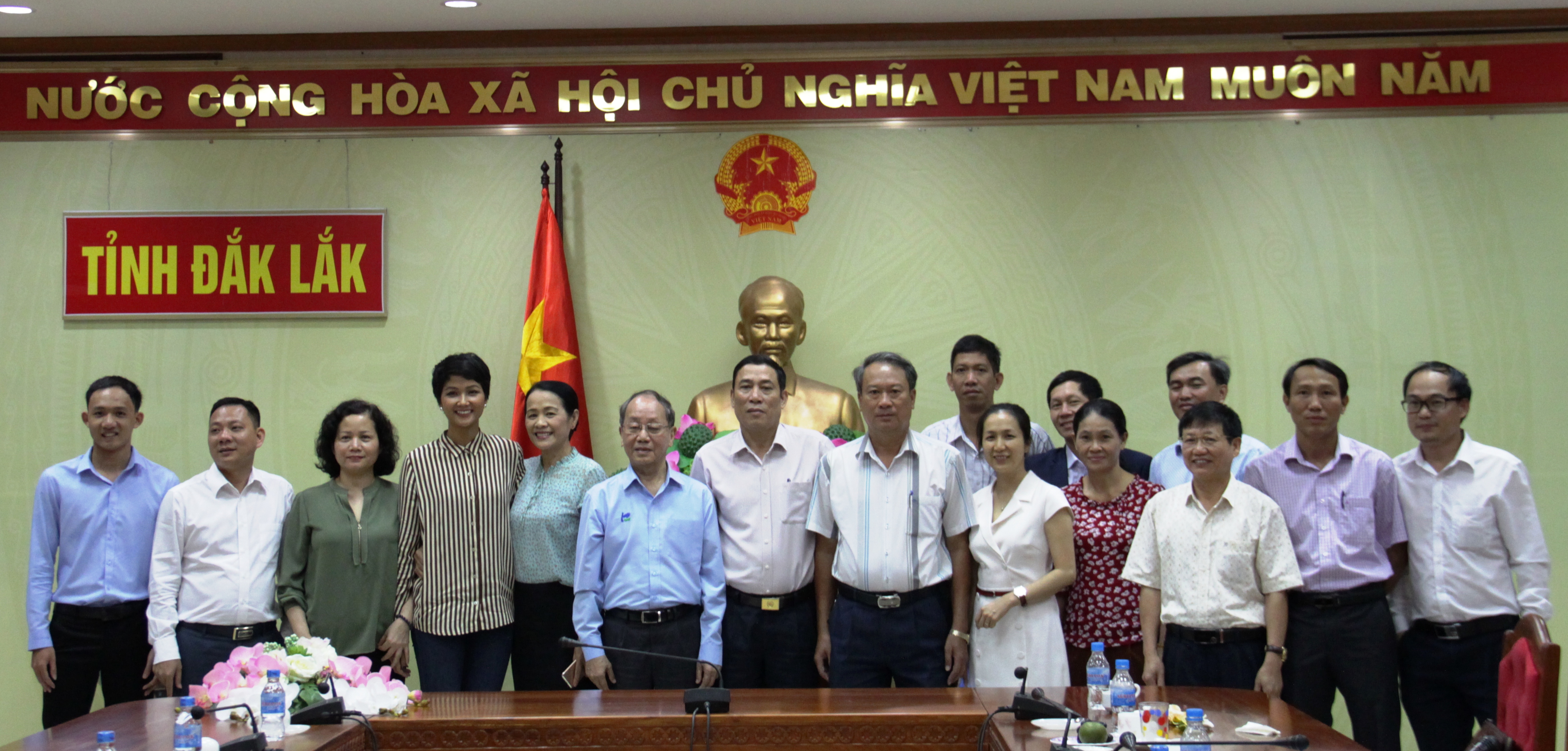 UBND tỉnh làm việc với Qũy cộng đồng phòng chống thiên tai