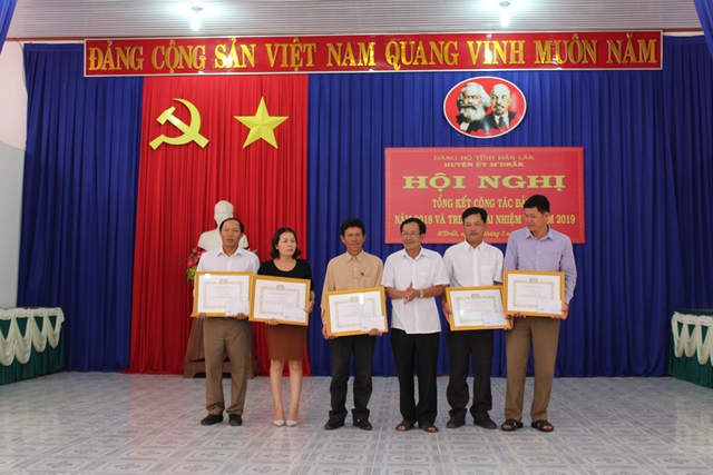 Huyện ủy M'Đrắk triển khai nhiệm vụ năm 2019